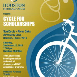 Cycle for Scholarship flier